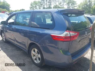 2016 Toyota Sienna L with VIN 5TDZK3DCXGS755834, listed as a IAAI auction lot 42385431 with 180,113 mi miles and . Bid and sale history available at DreamBid. Image 3.
