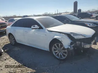 2014 Audi A4 Premium with VIN WAUAFAFL2EN000938, listed as a Copart auction lot 46825115 with 0 mi miles and Salvage Title. Bid and sale history available at carsss.com. Image 4.