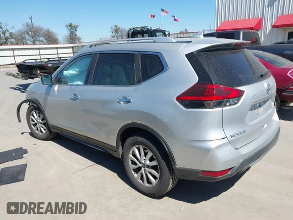2019 Nissan Rogue SV with VIN KNMAT2MT3KP525172, listed as a IAAI auction lot 41765109 with 110,411 mi miles. Bid and sale history available at carsss.com. Image 3.