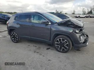 2018 Jeep Compass Limited with VIN 3C4NJCCB7JT259669, listed as a Copart auction lot 51305645 with 97,817 mi miles and Salvage Title. Bid and sale history available at carsss.com. Image 4.