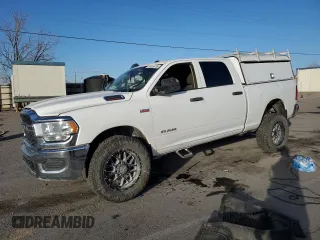 2020 Ram 2500 Tradesman with VIN 3C6UR5CJ1LG174031, listed as a Copart auction lot 88556735 with 97,494 mi miles and Salvage Title. Bid and sale history available at carsss.com. Image 1.