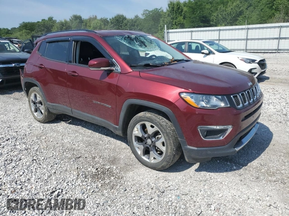 2021 Jeep Compass Limited z VIN 3C4NJDCB2MT565303, wystawiony jako Copart lot #60375095 z przebiegiem 48 204 mil mil oraz Szkoda całkowita • Salvage title. Historia ofert i sprzedaży dostępna na DreamBid. Obrazek 4.