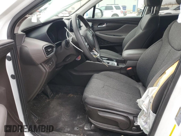 2020 Hyundai Santa Fe SE with VIN 5NMS23AD7LH216034, listed as a Copart auction lot 46503965 with 47,332 mi miles and Salvage Title. Bid and sale history available at carsss.com. Image 7.