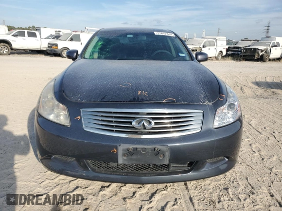 2007 Infiniti G35 Sport with VIN JNKBV61E67M711663, listed as a Copart auction lot 77412344 with 161,697 mi miles and Salvage Title. Bid and sale history available at DreamBid. Image 5.