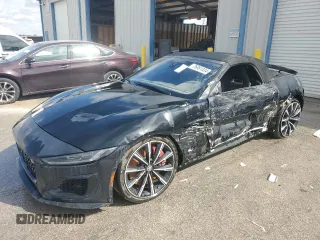 2024 Jaguar F-Type with VIN SAJD55FE3RCK83817, listed as a Copart auction lot 76881334 with 14,855 mi miles and Non Repairable. Bid and sale history available at DreamBid. Image 1.