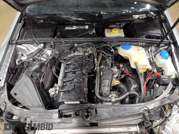 2007 Audi A4 2.0T with VIN WAUKF78E47A100636, listed as a Copart auction lot 41652025 with 141,770 mi miles and Salvage title. Bid and sale history available at DreamBid. Image 12.