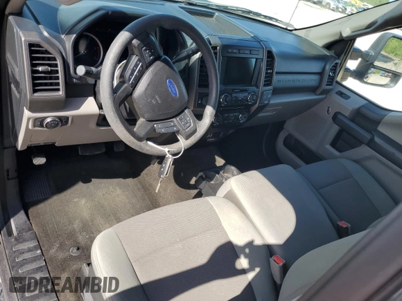 2017 Ford Super Duty F-250 SRW XLT with VIN 1FTBF2BTXHED86449, listed as a Copart auction lot 66594654 with 110,091 mi miles and Salvage Title. Bid and sale history available at carsss.com. Image 8.