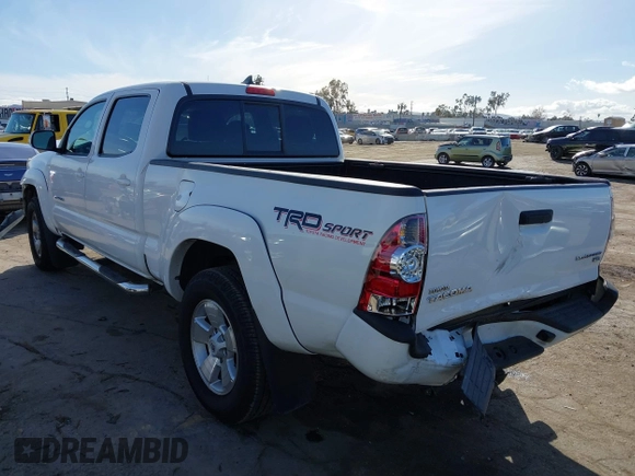 2015 Toyota Tacoma PreRunner with VIN 3TMKU4HN6FM044238, listed as a IAAI auction lot 41534623 with 196,490 mi miles and . Bid and sale history available at DreamBid. Image 3.