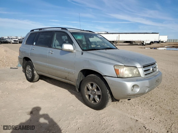 2006 Toyota Highlander with VIN JTEHP21A660170854, listed as a Copart auction lot 83815504 with 274,161 mi miles and Clean Title. Bid and sale history available at carsss.com. Image 4.
