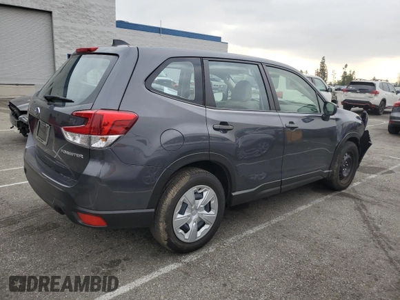 2024 Subaru Forester with VIN JF2SKAAC7RH477168, listed as a Copart auction lot 42753315 with 4,550 mi miles and Salvage title. Bid and sale history available at DreamBid. Image 3.