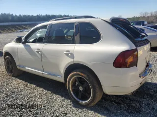2005 Porsche Cayenne with VIN WP1AA29P45LA21418, listed as a Copart auction lot 80732313 with 97,518 mi miles and Salvage Title. Bid and sale history available at carsss.com. Image 2.