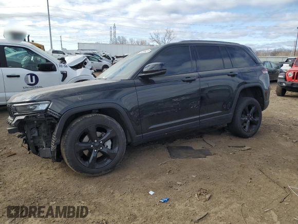 2023 Jeep Grand Cherokee Limited with VIN 1C4RJHBG1PC667228, listed as a Copart auction lot 53244215 with 17,072 mi miles and Salvage title. Bid and sale history available at DreamBid. Image 1.