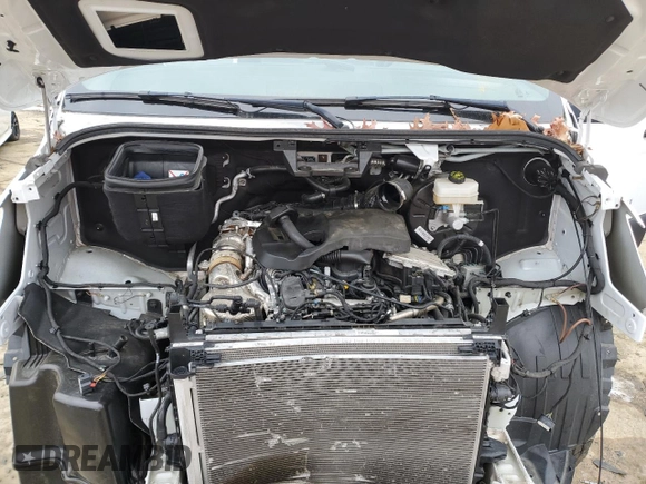 2023 Mercedes-Benz Sprinter Cargo with VIN W1Y4NCHY6PT123577, listed as a Copart auction lot 87227874 with Not Provided miles and Salvage Title. Bid and sale history available at carsss.com. Image 13.