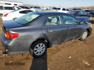 2009 Toyota Corolla with VIN 2T1BU40E09C173343, listed as a Copart auction lot 48817835 with 228,267 mi miles and Salvage Title. Bid and sale history available at carsss.com. Image 3.