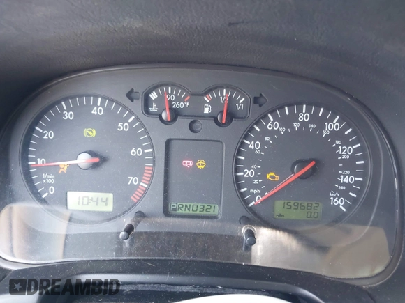2003 Volkswagen Jetta GLS with VIN 3VWSK69M13M076031, listed as a IAAI auction lot 42553041 with 159,682 mi miles and . Bid and sale history available at DreamBid. Image 7.
