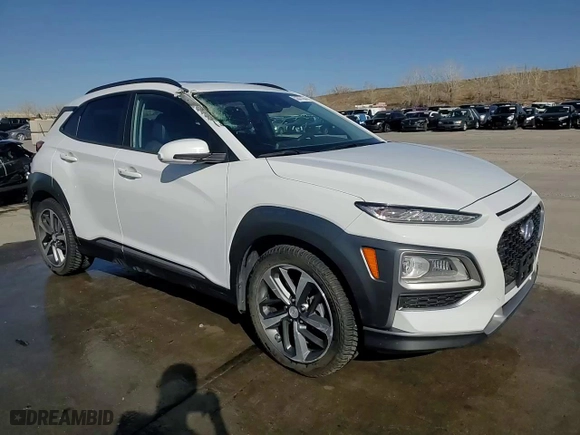 2021 Hyundai Kona Limited with VIN KM8K3CA51MU630521, listed as a Copart auction lot 52377735 with 28,024 mi miles and Salvage Title. Bid and sale history available at carsss.com. Image 14.