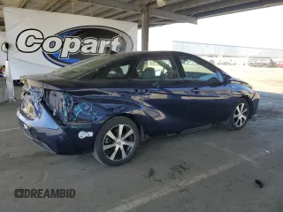 2017 Toyota Mirai with VIN JTDBVRBD6HA002324, listed as a Copart auction lot 57705545 with 69,316 mi miles and Salvage title. Bid and sale history available at DreamBid. Image 3.