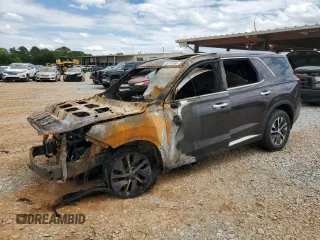 2021 Hyundai Palisade SEL with VIN KM8R24HE8MU262383, listed as a Copart auction lot 55791985 with Not provided miles and Non repairable. Bid and sale history available at DreamBid. Image 1.