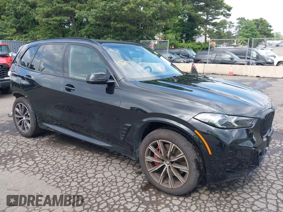 2025 BMW X5 xDrive40i with VIN 5UX23EU08S9Z12797, listed as a IAAI auction lot 42781495 with 7,393 mi miles and . Bid and sale history available at DreamBid. Image 1.