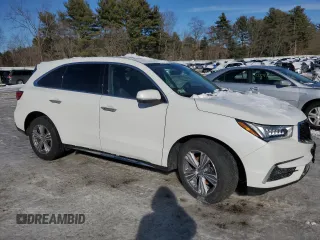 2020 Acura MDX with VIN 5J8YD4H36LL031402, listed as a Copart auction lot 45508425 with 51,720 mi miles and Salvage Title. Bid and sale history available at carsss.com. Image 4.