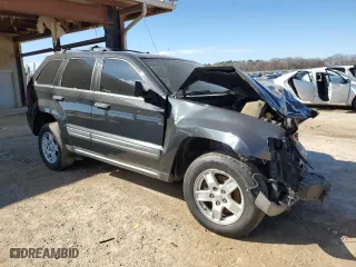 2005 Jeep Grand Cherokee Laredo with VIN 1J4GS48K95C540548, listed as a Copart auction lot 46756545 with 0 mi miles and Salvage Title. Bid and sale history available at carsss.com. Image 4.