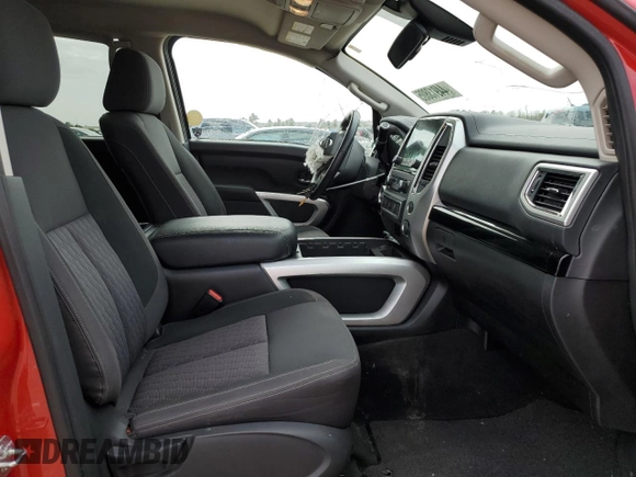2021 Nissan Titan SV z VIN 1N6AA1EF0MN507040, wystawiony jako Copart lot #44913805 z przebiegiem 31 349 mil mil oraz Szkoda całkowita • Salvage title. Historia ofert i sprzedaży dostępna na DreamBid. Obrazek 7.
