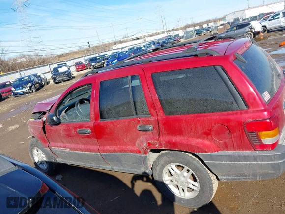 2003 Jeep Grand Cherokee Laredo with VIN 1J4GX48S13C594893, listed as a IAAI auction lot 41688597 with 179,680 mi miles. Bid and sale history available at carsss.com. Image 15.