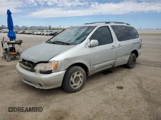 2002 Toyota Sienna LE with VIN 4T3ZF13C62U441843, listed as a Copart auction lot 57084835 with 370,487 mi miles and Clean Title. Bid and sale history available at DreamBid. Image 1.