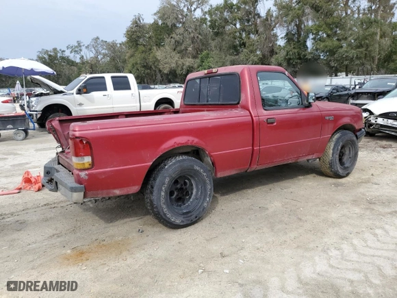 1993 Ford Ranger Splash with VIN 1FTCR10A7PUB90514, listed as a Copart auction lot 45644395 with 115,613 mi miles and Salvage Title. Bid and sale history available at carsss.com. Image 3.