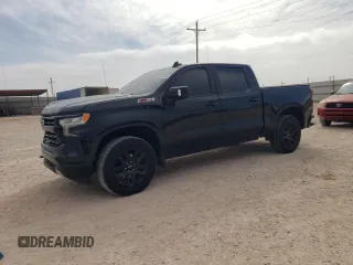 2022 Chevrolet Silverado 1500 RST with VIN 1GCUDEET9NZ502028, listed as a Copart auction lot 44854605 with 50,146 mi miles and Salvage Title. Bid and sale history available at DreamBid. Image 1.