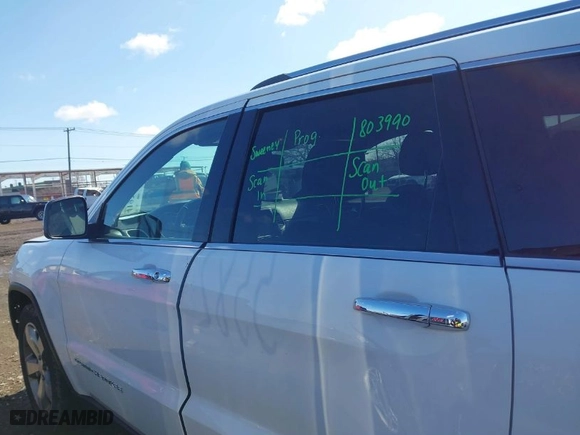 2014 Jeep Grand Cherokee Limited with VIN 1C4RJFBT5EC231836, listed as a IAAI auction lot 41937594 with 172,661 mi miles. Bid and sale history available at carsss.com. Image 14.