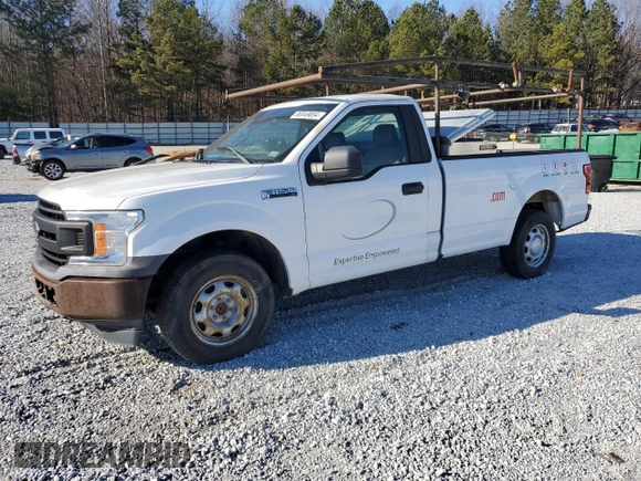 2018 Ford F-150 XL with VIN 1FTMF1C5XJKE11733, listed as a Copart auction lot 86049854 with 229,238 mi miles and Clean title. Bid and sale history available at DreamBid. Image 1.