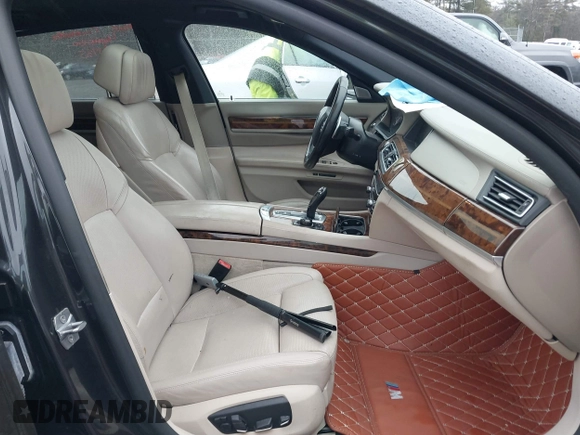 2013 BMW 7 Series 750Li xDrive with VIN WBAYF8C56DD140816, listed as a IAAI auction lot 41709920 with 157,842 mi miles and . Bid and sale history available at DreamBid. Image 5.
