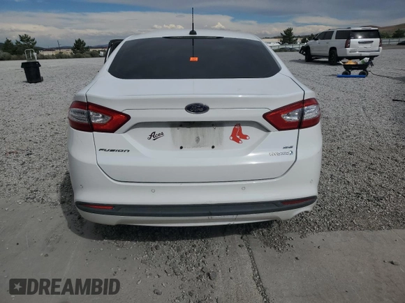 2016 Ford Fusion SE Hybrid с VIN 3FA6P0LU6GR356098, выставлен на аукционе Copart как лот 63695405 с пробегом Не указан миль и Списание • Salvage title. История ставок и продаж доступна на DreamBid. Изображение 6.