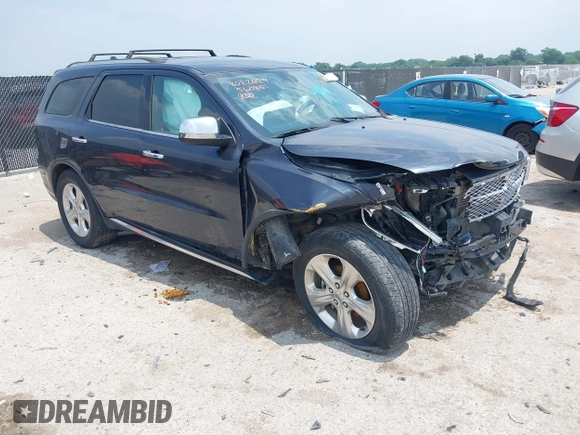 2014 Dodge Durango SXT with VIN 1C4RDHAG3EC560851, listed as a IAAI auction lot 42282572 with Not provided miles and . Bid and sale history available at DreamBid. Image 1.