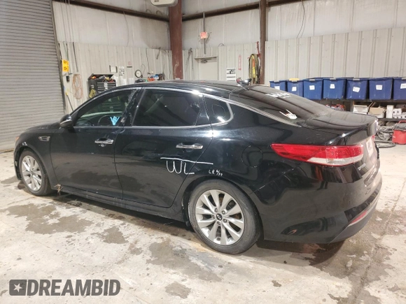 2016 Kia Optima EX with VIN 5XXGU4L39GG095456, listed as a Copart auction lot 46351965 with 100,589 mi miles and Salvage Title. Bid and sale history available at carsss.com. Image 2.