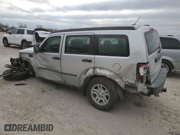 2008 Dodge Nitro SXT with VIN 1D8GU28K68W285186, listed as a Copart auction lot 46987965 with 118,843 mi miles and Salvage Title. Bid and sale history available at DreamBid. Image 2.