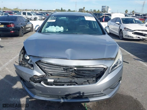 2015 Hyundai Sonata 2.4L Sport with VIN 5NPE34AF1FH013343, listed as a IAAI auction lot 41773570 with 110,950 mi miles. Bid and sale history available at carsss.com. Image 12.