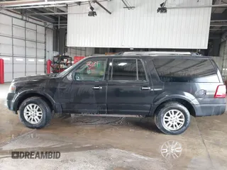 2014 Ford Expedition Max Limited z VIN 1FMJK2A53EEF01717, wystawiony jako IAAI lot #41962681 z przebiegiem 174 331 mil mil oraz . Historia ofert i sprzedaży dostępna na DreamBid. Obrazek 13.