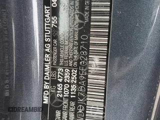 2014 Mercedes-Benz SL-Class SL 550 with VIN WDDJK7DA9EF028710, listed as a Copart auction lot 84898674 with 55,246 mi miles and Salvage Title. Bid and sale history available at carsss.com. Image 12.