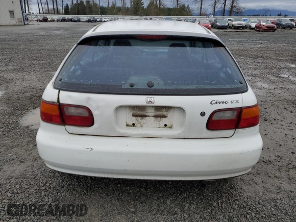 1993 Honda Civic z VIN 2HGEH2370PH501724, wystawiony jako Copart lot #49012345 z przebiegiem 284 973 mil mil oraz Czysty tytuł • Clean title. Historia ofert i sprzedaży dostępna na DreamBid. Obrazek 6.