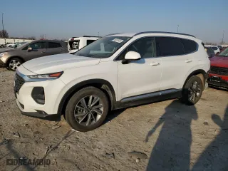 2020 Hyundai Santa Fe SEL with VIN 5NMS33AD7LH143194, listed as a Copart auction lot 48997925 with 98,497 mi miles and Salvage Title. Bid and sale history available at carsss.com. Image 1.