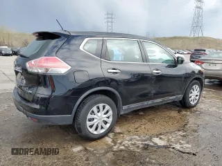 2015 Nissan Rogue SL with VIN 5N1AT2MV5FC823037, listed as a Copart auction lot 54555565 with 133,015 mi miles and Salvage Title. Bid and sale history available at DreamBid. Image 3.