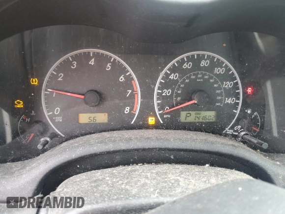 2011 Toyota Corolla L with VIN 2T1BU4EE0BC542667, listed as a Copart auction lot 46845335 with 144,602 mi miles and Salvage Title. Bid and sale history available at carsss.com. Image 9.