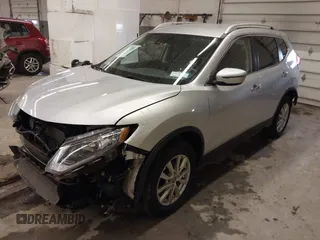 2019 Nissan Rogue SV with VIN KNMAT2MV3KP525593, listed as a IAAI auction lot 42044497 with 122,176 mi miles. Bid and sale history available at carsss.com. Image 19.