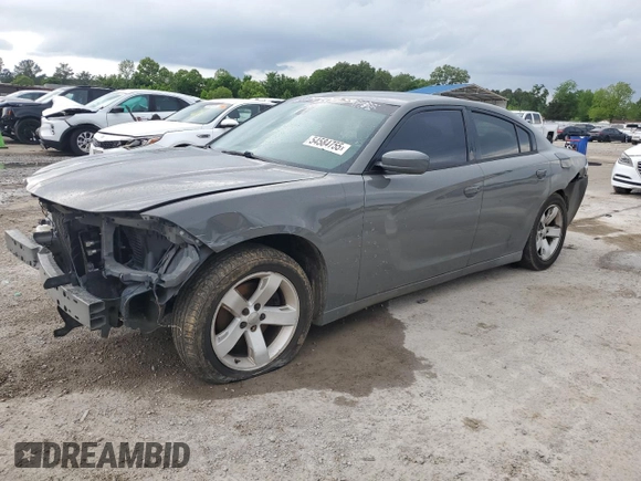 2017 Dodge Charger SXT with VIN 2C3CDXHG4HH641871, listed as a Copart auction lot 54584755 with 136,499 mi miles and Clean Title. Bid and sale history available at carsss.com. Image 1.