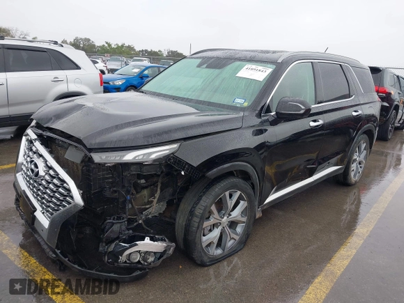 2020 Hyundai Palisade SEL with VIN KM8R34HEXLU065842, listed as a IAAI auction lot 41891843 with 120,611 mi miles and . Bid and sale history available at DreamBid. Image 17.