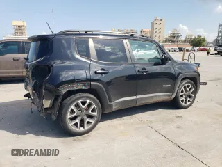 2017 Jeep Renegade Latitude with VIN ZACCJABB3HPG23892, listed as a Copart auction lot 63525885 with 57,251 mi miles and Salvage title. Bid and sale history available at DreamBid. Image 3.