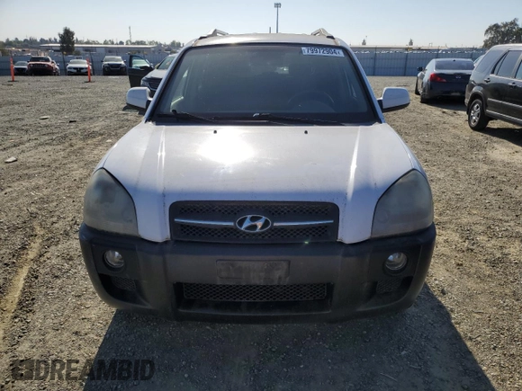2007 Hyundai Tucson SE with VIN KM8JN72D67U575216, listed as a Copart auction lot 79972904 with 74,858 mi miles and Clean Title. Bid and sale history available at carsss.com. Image 5.