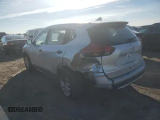 2017 Nissan Rogue SV with VIN KNMAT2MT8HP540548, listed as a Copart auction lot 43464385 with 130,655 mi miles and Salvage title. Bid and sale history available at DreamBid. Image 2.